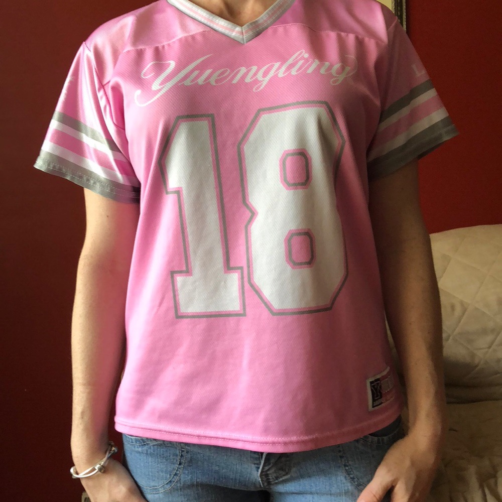 Yuengling Beer powder pink sm Jersey